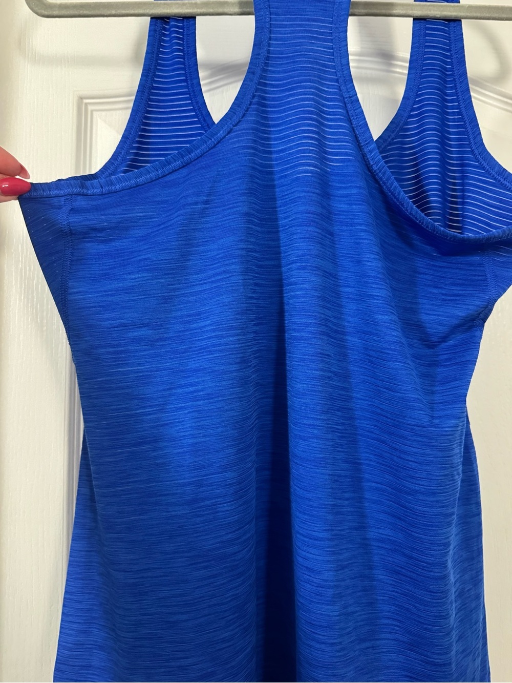 Athleta Electric Blue Racerback Tank - Picture 11 of 11